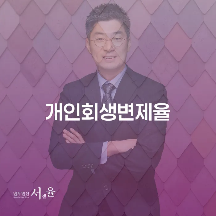 개인회생인가결정 대출 받은 돈채무조정 잘 하는 법률사무소