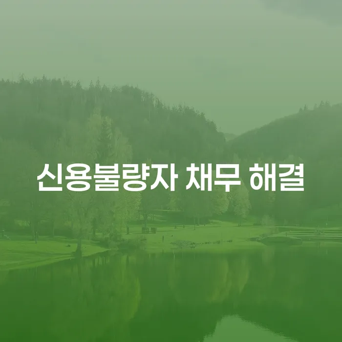 신용불량자 채무 해결을 위한 개인회생, 어떤 절차와 효과가 있을까?